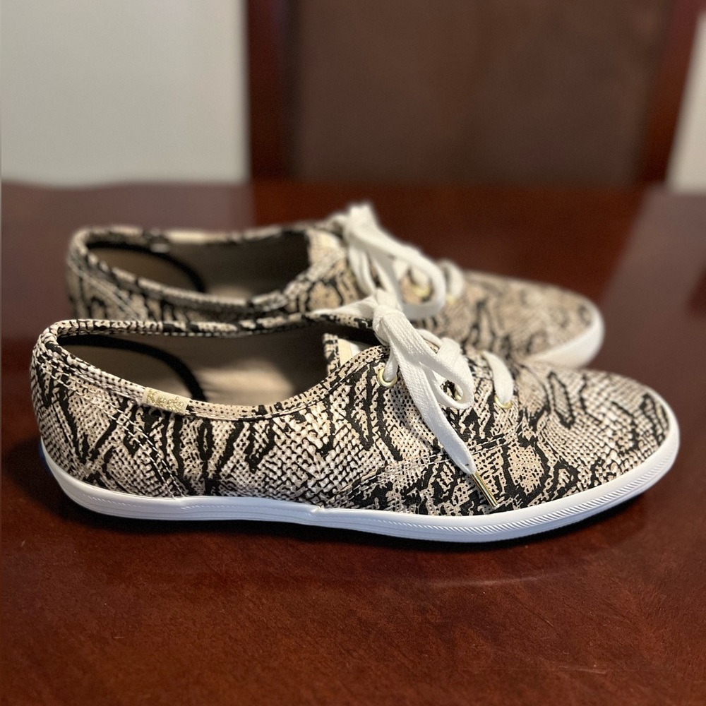 Keds Memory Foam Sneakers In Snake Pattern - image 1